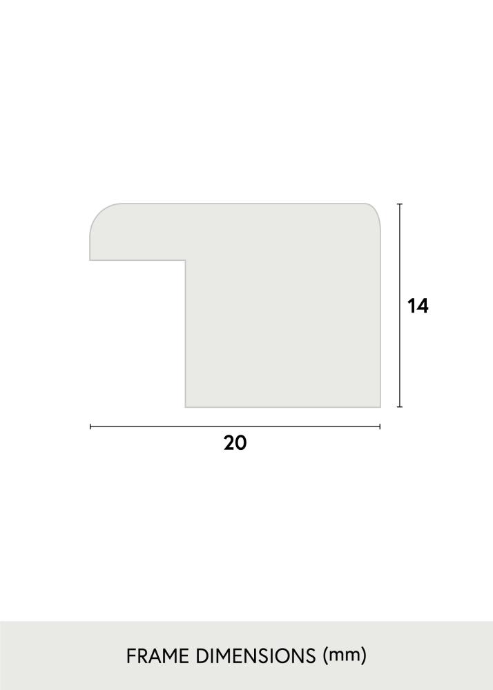 Estancia Rahmen Stilren Schwarz 32,9x48,3 cm (A3+)